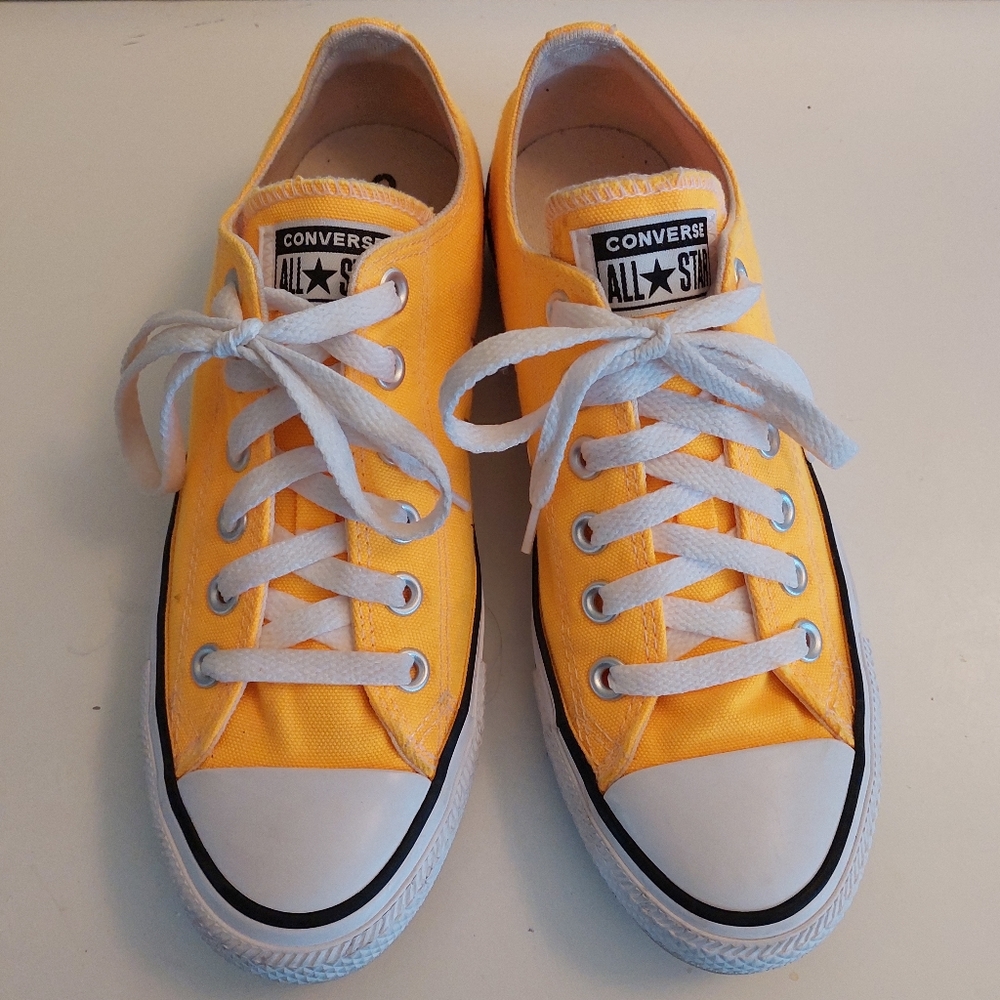 Yellow Converse Shoes